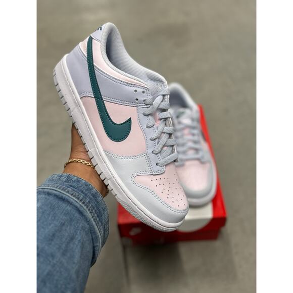 Nike Dunk Low Mineral Teal (GS) size7 - Picture 1 of 3